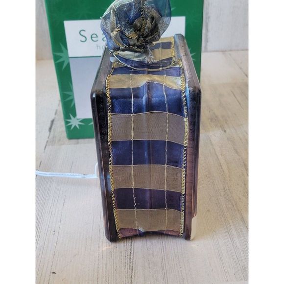 Seasons holidays light up snow family Xmas home decor figure - Picture 5 of 8